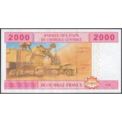 Guinée Equatoriale - Afr. Centrale - Pick 508Fc - 2'000 francs - 2002 (2010) - Etat : NEUF