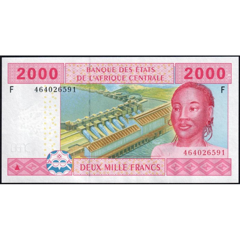 Guinée Equatoriale - Afr. Centrale - Pick 508Fc - 2'000 francs - 2002 (2010) - Etat : NEUF