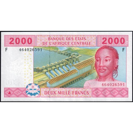 Guinée Equatoriale - Afr. Centrale - Pick 508Fc - 2'000 francs - 2002 (2010) - Etat : NEUF