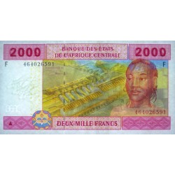 Guinée Equatoriale - Afr. Centrale - Pick 508Fc - 2'000 francs - 2002 (2010) - Etat : NEUF