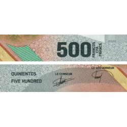 Etats de l'Afrique Centrale - Pick 700a - 500 francs - Série B0 - 2020 (2022) - Etat : NEUF