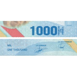 Etats de l'Afrique Centrale - Pick 701a - 1'000 francs - Série F7 - 2020 (2022) - Etat : NEUF
