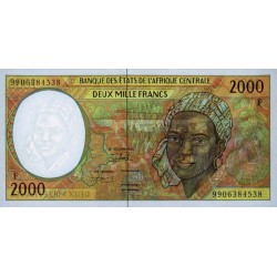 Centrafrique - Afr. Centrale - Pick 303Ff - 2'000 francs - 1999 - Etat : NEUF
