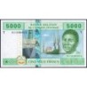 Congo (Brazzaville) - Afr. Centrale - Pick 109Ta - 5'000 francs - 2002 - Etat : NEUF