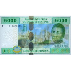 Congo (Brazzaville) - Afr. Centrale - Pick 109Ta - 5'000 francs - 2002 - Etat : NEUF
