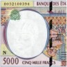 Guinée Equatoriale - Afr. Centrale - Pick 504Nf - 5'000 francs - 2000 - Etat : NEUF