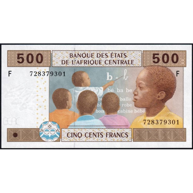 Guinée Equatoriale - Afr. Centrale - Pick 506Fc - 500 francs - 2002 (2010) - Etat : NEUF