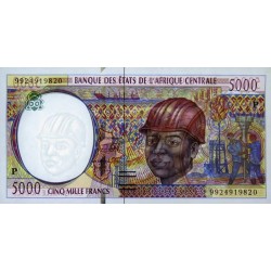 Tchad - Afrique Centrale - Pick 604Pe - 5'000 francs - 1999 - Etat : pr.NEUF