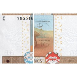 Tchad - Afrique Centrale - Pick 606Cd - 500 francs - 2002 (2017) - Etat : NEUF