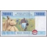 Tchad - Afrique Centrale - Pick 607Ce - 1'000 francs - 2002 (2021) - Etat : NEUF