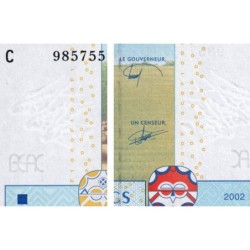 Tchad - Afrique Centrale - Pick 607Ce - 1'000 francs - 2002 (2021) - Etat : NEUF