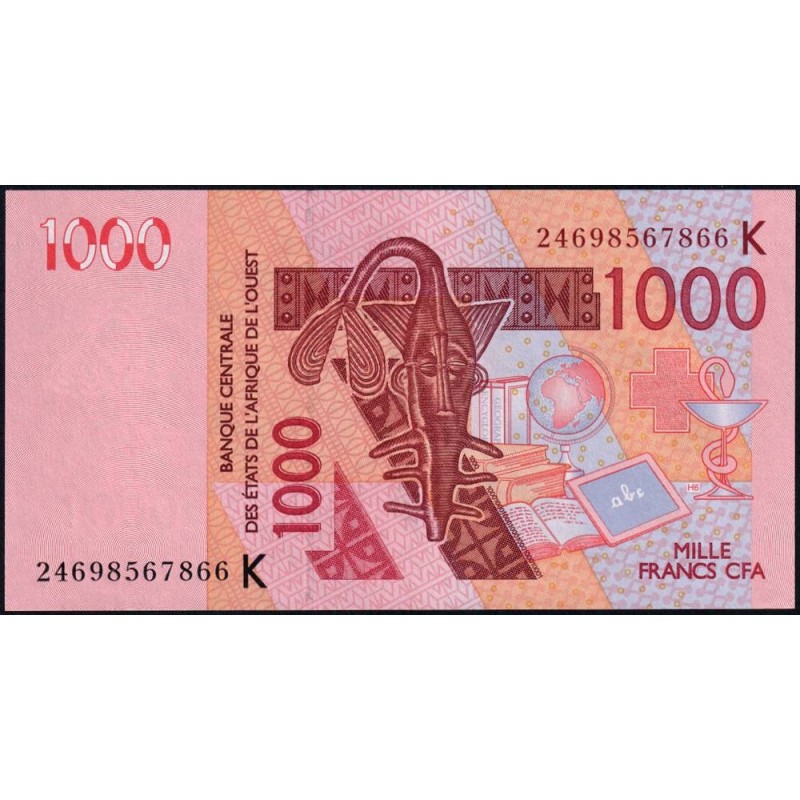 Sénégal - Pick 715Kw - 1'000 francs - 2024 - Etat : NEUF