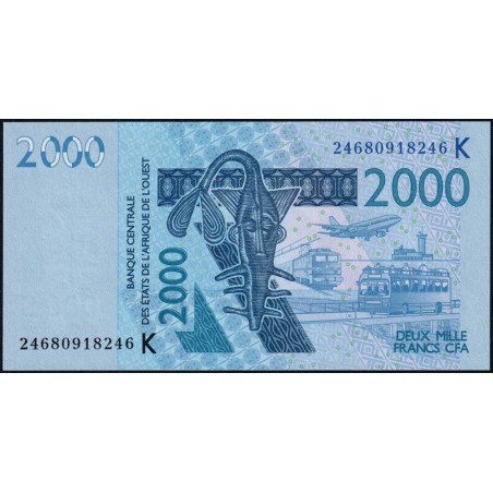 Sénégal - Pick 716Kx - 2'000 francs - 2024 - Etat : NEUF