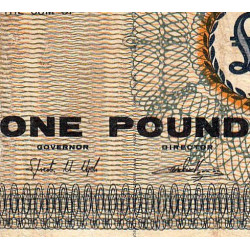 Biafra - Pick 2 - 1 pound - Série A/A - 1968 - Etat : TB