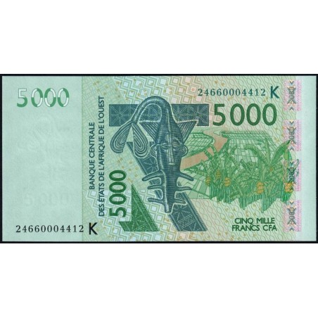 Sénégal - Pick 717Kx - 5'000 francs - 2024 - Etat : NEUF