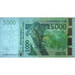 Sénégal - Pick 717Kx - 5'000 francs - 2024 - Etat : NEUF