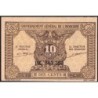 Indochine Française - Pick 89a_1 - 10 cents - Série BK - 1944 - Etat : NEUF
