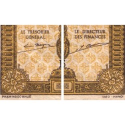 Indochine Française - Pick 89a_2 - 10 cents - Série BL - 1944 - Etat : TB+