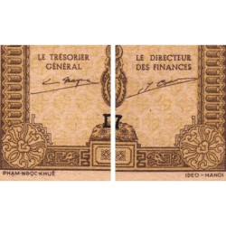 Indochine Française - Pick 89a_2 - 10 cents - Série DQ - 1944 - Etat : pr.NEUF