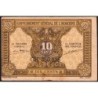 Indochine Française - Pick 89a_2 - 10 cents - Série GH - 1944 - Etat : TTB