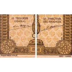 Indochine Française - Pick 89a_2 - 10 cents - Série GN - 1944 - Etat : SUP