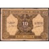 Indochine Française - Pick 89a_2 - 10 cents - Série GO - 1944 - Etat : B+