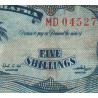 Biafra - Pick 3 - 5 shillings - Série MD - 1969 - Etat : TB+