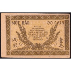 Indochine Française - Pick 89a_2 - 10 cents - Série JZ - 1944 - Etat : SUP