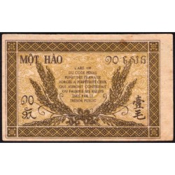 Indochine Française - Pick 89a_2 - 10 cents - Série KP - 1944 - Etat : TB+