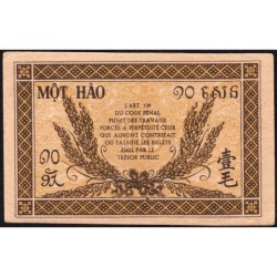 Indochine Française - Pick 89a_2 - 10 cents - Série NG - 1944 - Etat : TTB+