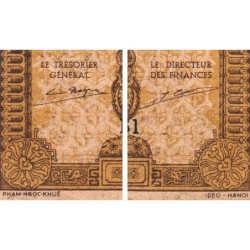 Indochine Française - Pick 89a_2 - 10 cents - Série NO - 1944 - Etat : TB