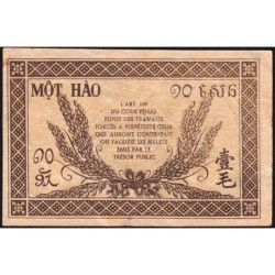 Indochine Française - Pick 89a_1 - 10 cents - Série EV - 1944 - Etat : TTB