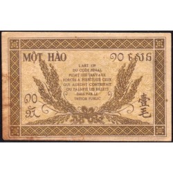 Indochine Française - Pick 89a_1 - 10 cents - Série GC - 1944 - Etat : TTB