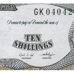Biafra - Pick 4 - 10 shillings - Série GK - 1969 - Etat : NEUF