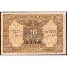 Indochine Française - Pick 89a_1 - 10 cents - Série RE - 1944 - Etat : pr.NEUF