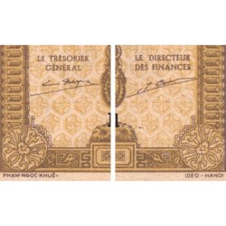 Indochine Française - Pick 89a_1 - 10 cents - Série RE - 1944 - Etat : pr.NEUF