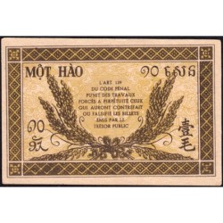 Indochine Française - Pick 89a_1 - 10 cents - Série RR - 1944 - Etat : pr.NEUF