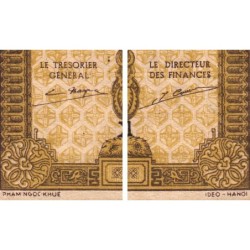 Indochine Française - Pick 89a_1 - 10 cents - Série XR - 1944 - Etat : TTB