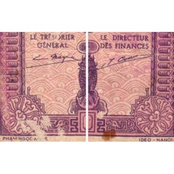 Indochine Française - Pick 90 - 20 cents - Série FZ - 1944 - Etat : B