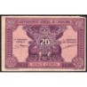 Indochine Française - Pick 90 - 20 cents - Série GX - 1944 - Etat : TTB