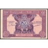 Indochine Française - Pick 90 - 20 cents - Série MU - 1944 - Etat : SUP