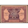 Indochine Française - Pick 90 - 20 cents - Série NL - 1944 - Etat : SPL
