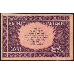 Indochine Française - Pick 90 - 20 cents - Série NV - 1944 - Etat : TTB
