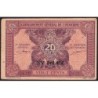 Indochine Française - Pick 90 - 20 cents - Série NV - 1944 - Etat : TTB+