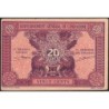 Indochine Française - Pick 90 - 20 cents - Série RF - 1944 - Etat : SPL