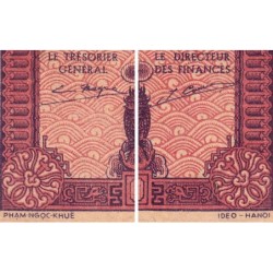 Indochine Française - Pick 90 - 20 cents - Série RI - 1944 - Etat : TTB