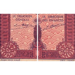 Indochine Française - Pick 90 - 20 cents - Série RO - 1944 - Etat : TTB+