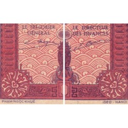 Indochine Française - Pick 90 - 20 cents - Série RR - 1944 - Etat : SUP