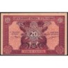 Indochine Française - Pick 90 - 20 cents - Série SB - 1944 - Etat : SPL
