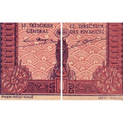 Indochine Française - Pick 90 - 20 cents - Série SQ - 1944 - Etat : SUP+